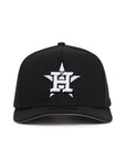 Houston Astros Black On White 9Fifty A-Frame Snapback