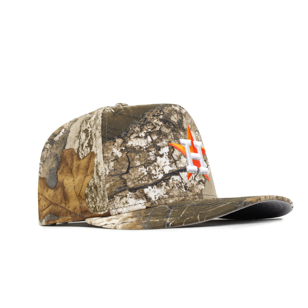 Houston Astros Real Tree 9Fifty A-Frame Snapback – CROWN MINDED