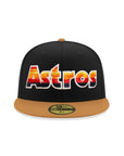 Houston Astros Black Bronze 2 Tone 50th Anniversary SP 59Fifty Fitted