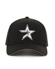 Houston Astros Cooperstown Black On White 9Forty A-Frame Snapback