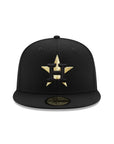 Houston Astros Black Metallic Gold 2022 World Champions SP 59Fifty Fitted