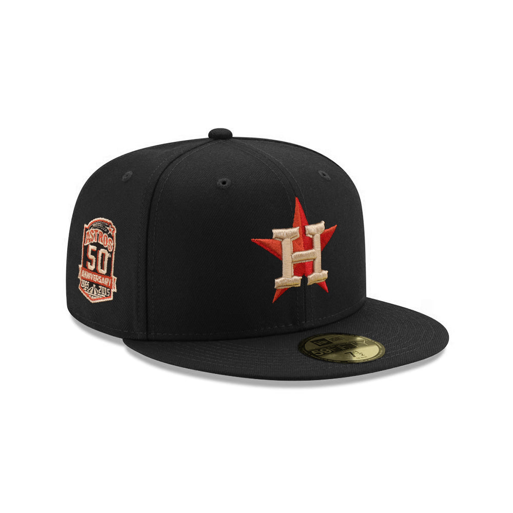 Houston Astros 50th Anniversary SP Black 59Fifty Fitted
