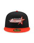 Houston Astros Black Orange 2 Tone 45th Anniversary SP 59Fifty Fitted