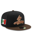 Houston Astros Los Astros Black Walnut 2 Tone Mexico Flag SP 59Fifty Fitted