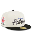 Houston Astros Script Chrome Black 2 Tone 35th Anniversary SP 59Fifty Fitted