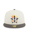 Houston Astros Chrome Graphite 2 Tone 20th Anniversary SP 59Fifty Fitted