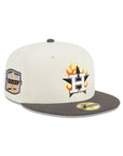 Houston Astros Chrome Graphite 2 Tone 20th Anniversary SP 59Fifty Fitted