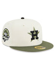 Houston Astros Chrome Olive 2 Tone 45th Anniversary SP 59Fifty Fitted