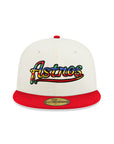 Houston Astros Chrome Red 2 Tone 2004 All Star Game SP 59Fifty Fitted