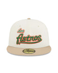 Houston Astros Los Astros Chrome Camel 2 Tone 45th Anniversary SP 59Fifty Fitted