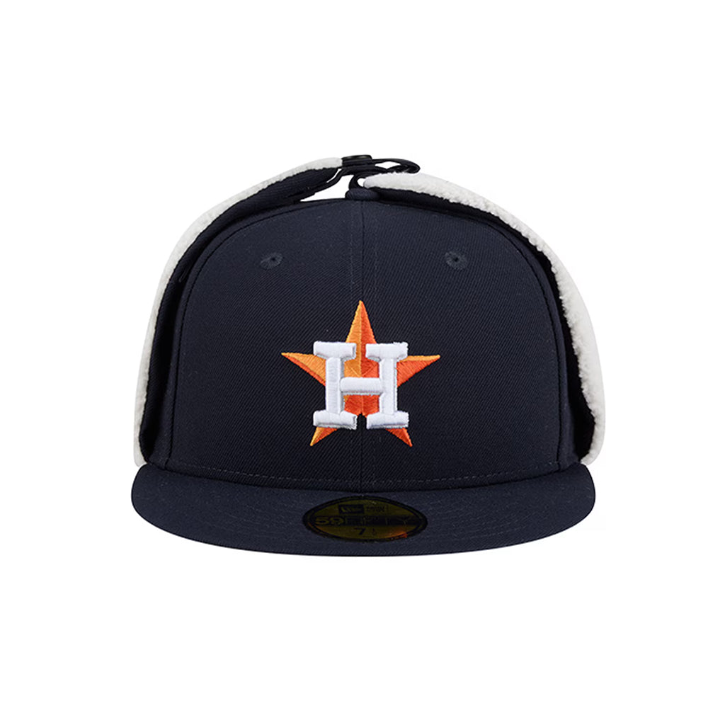 Houston Astros Dog Ear Team Color 59Fifty Fitted