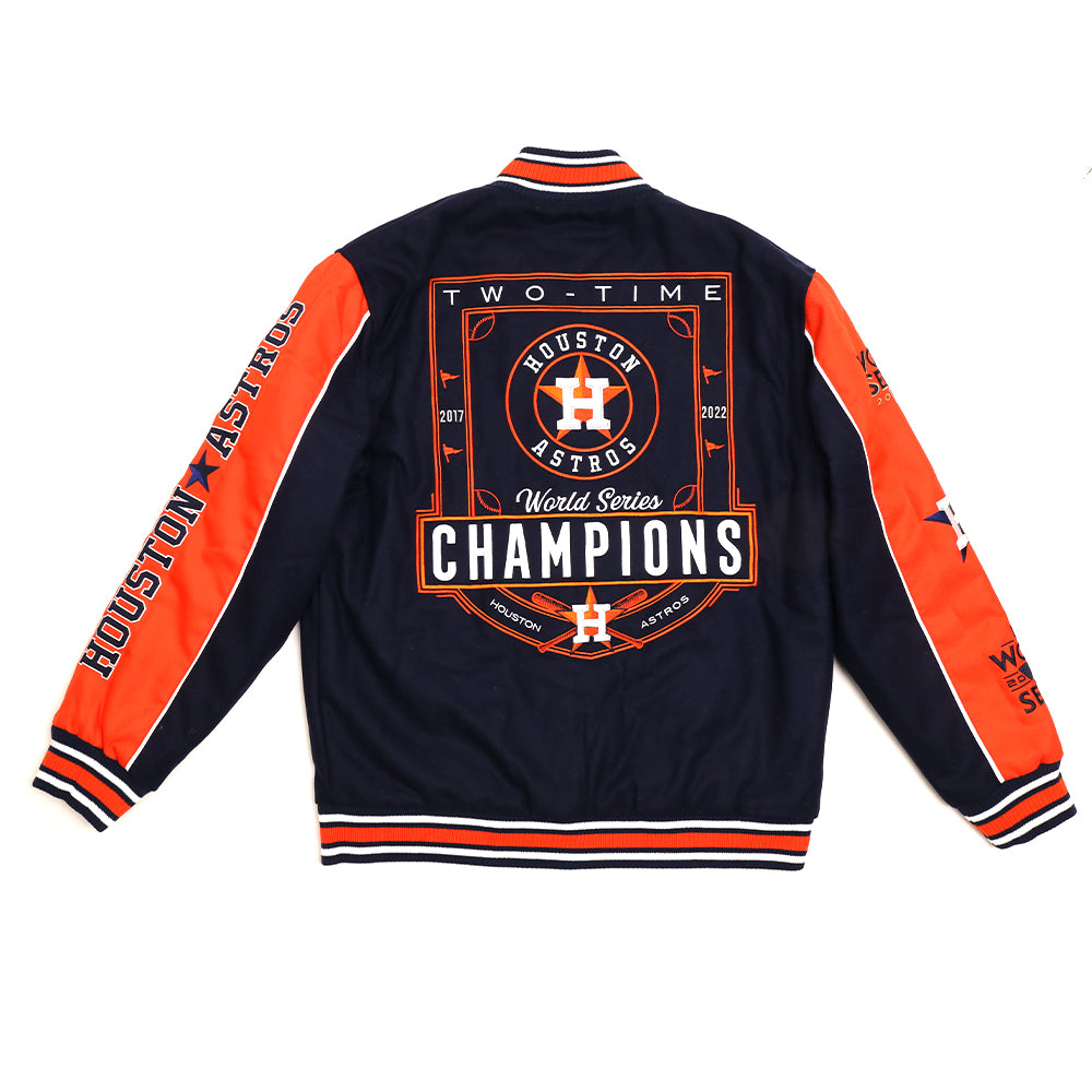 Houston Astros Two-Time World Series Champions Reversible Jacket