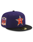 Houston Astros Purple Black 50th Anniversary SP 59Fifty Fitted