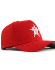 Houston Astros Scarlet Red On White 9Forty A-Frame Snapback