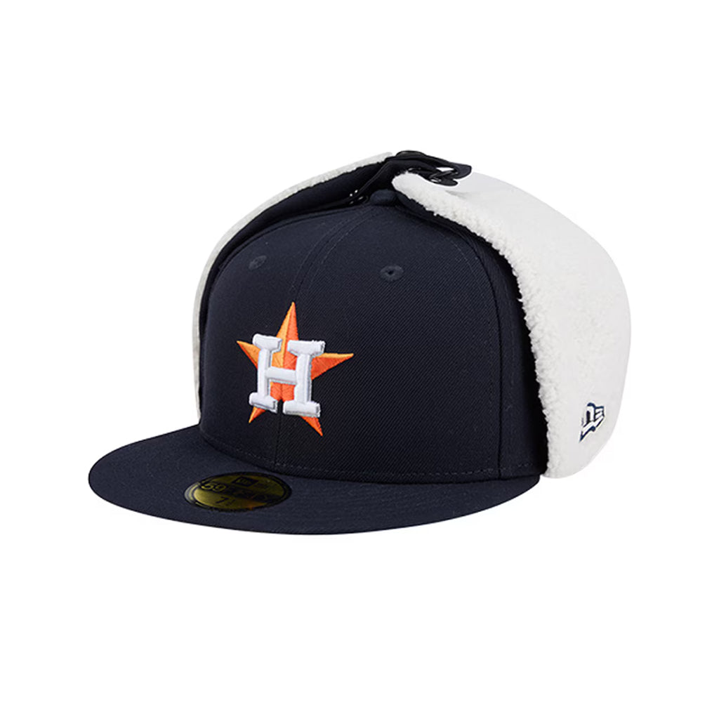 Houston Astros Dog Ear Team Color 59Fifty Fitted