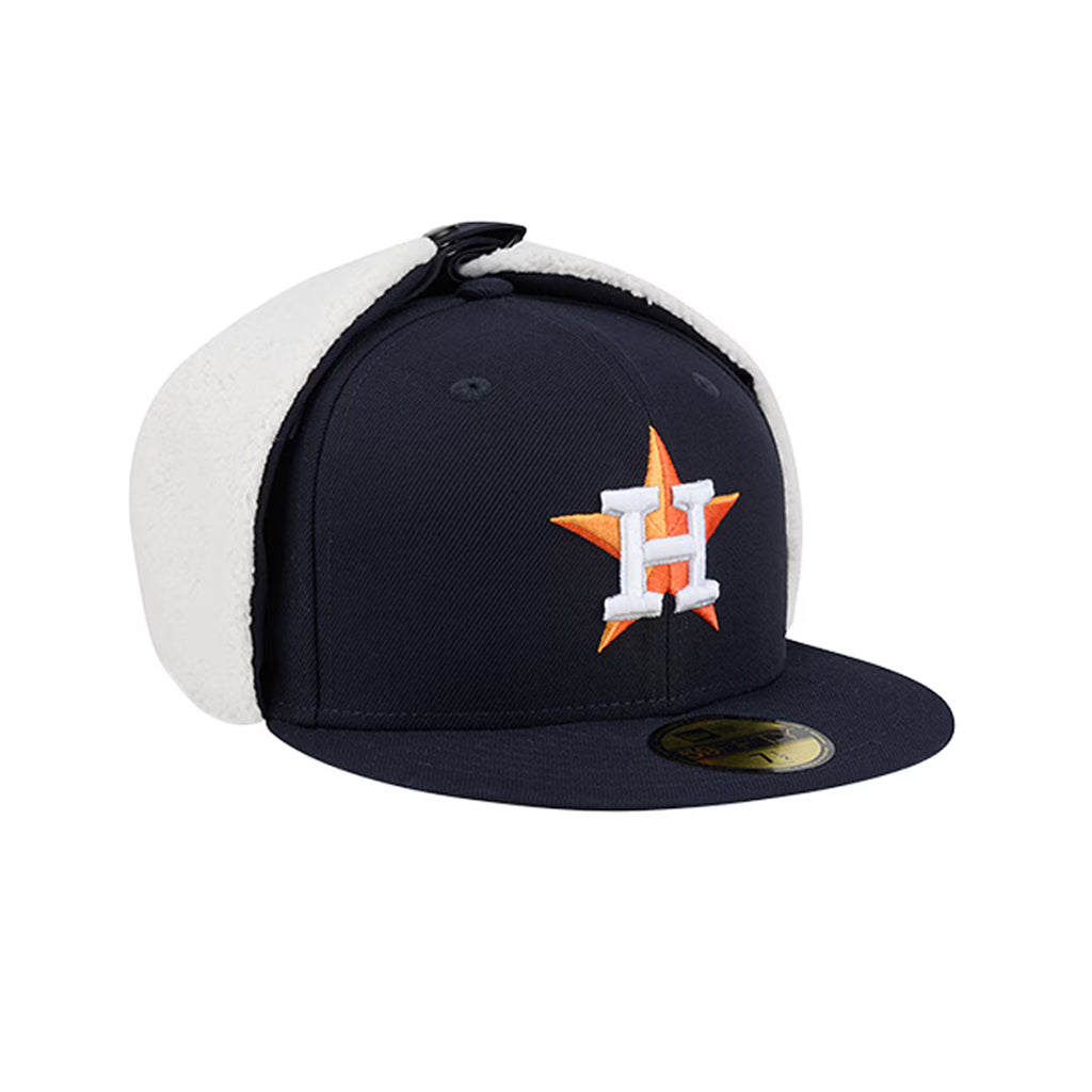 Houston Astros Dog Ear Team Color 59Fifty Fitted
