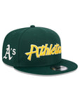 Oakland Athletics Script Primary Logo SP Team Color 9Fifty Snapback
