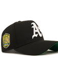 Oakland Athletics 50th Anniversary SP Black 9Forty A-Frame Snapback