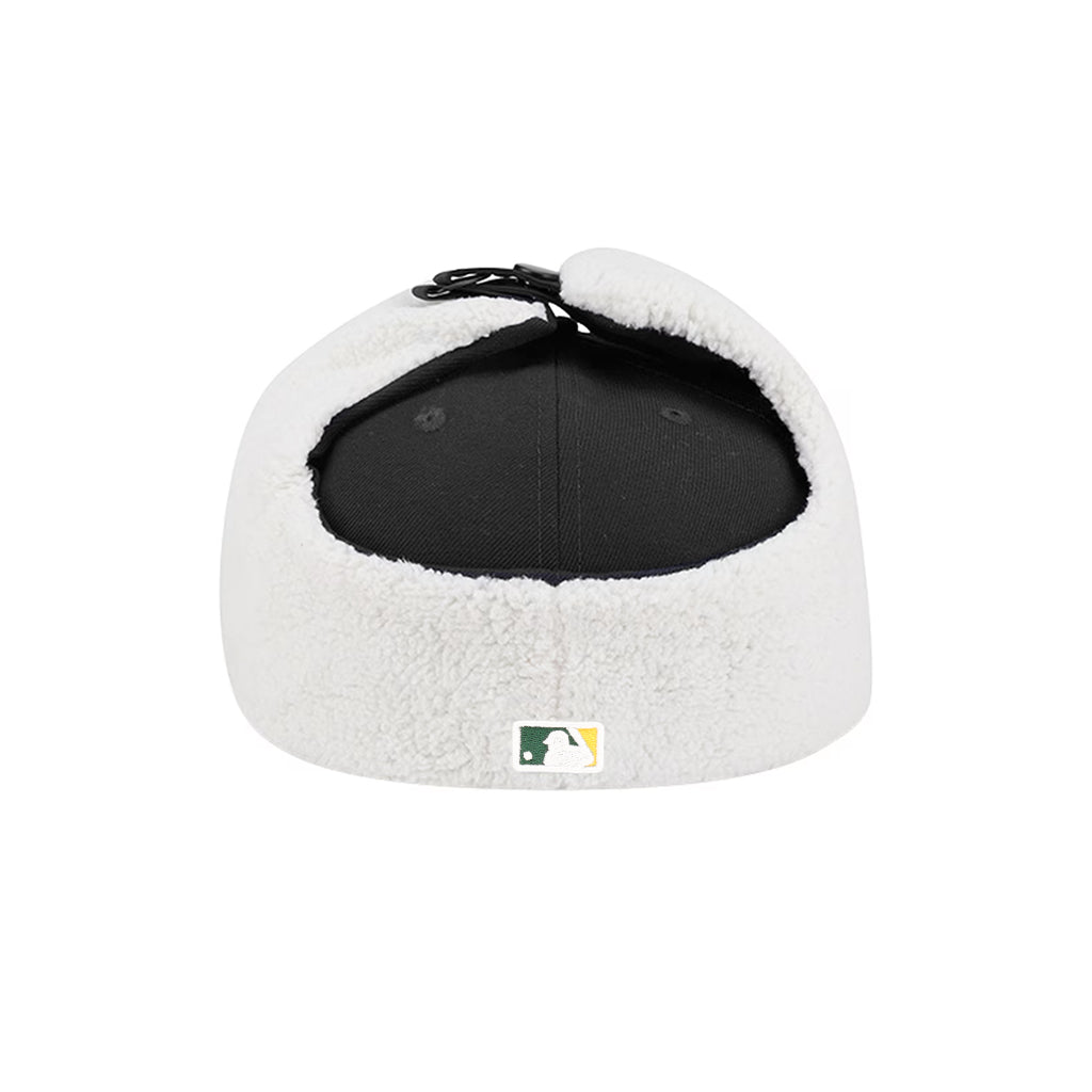 Oakland Athletics Dog Ear Black On White 59Fifty Fitted