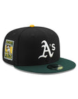 Oakland Athletics Black Green 2 Tone Rickey Henderson SP 59Fifty Fitted