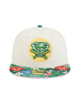 Oakland Athletics Chrome Floral 2 Tone MLB Batterman SP 59Fifty Fitted