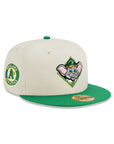 Oakland Athletics Chrome Green 2 Tone Stomper Mascot Alternate Logo SP 59Fifty Fitted