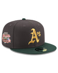 Oakland Athletics Dark Graphite Green 2 Tone Battle Of The Bay SP 59Fifty Fitted