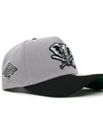 Oakland Athletics Gray Black 2 Tone 25th Anniversary SP Black 9Forty A-Frame Snapback