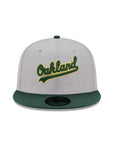 Oakland Athletics Gray Green 2 Tone MLB Batterman SP 59Fifty Fitted