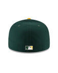 Oakland Athletics Upside Down Green Yellow 2 Tone 59Fifty Fitted