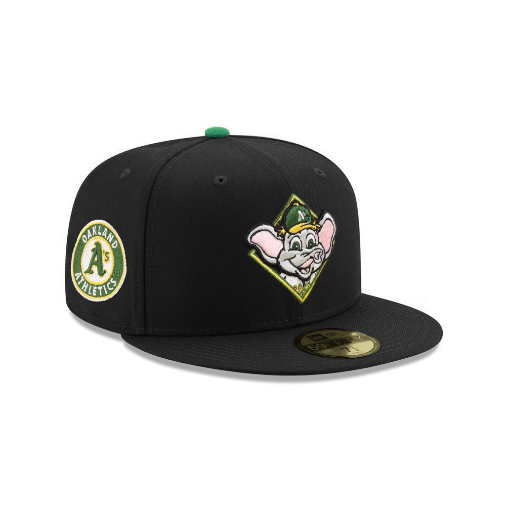 【US限定】NEW ERA 59FIFTY Oakland Athletics Stomper Black Oakland Athletics Stomper Mascot Alternate Logo SP 59Fifty
