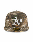 Oakland Athletics Real Tree On White 59Fifty Fitted