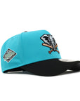 Oakland Athletics Teal Black 2 Tone 25th Anniversary SP Black 9Forty A-Frame Snapback