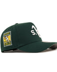 Oakland Athletics Upside Down Rickey Henderson SP Green 9Forty A-Frame Snapback