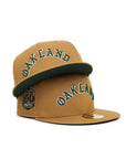 Oakland Athletics Wheat 50th Anniversary SP 59Fifty Fitted