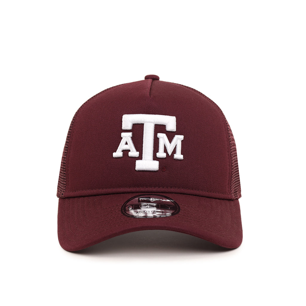Texas A&M Aggies NCAA 9Forty A-Frame Foam Trucker Team Color Snapback