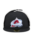 Colorado Avalanche Dog Ear Black Team NHL 59Fifty Fitted