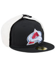 Colorado Avalanche Dog Ear Black Team NHL 59Fifty Fitted