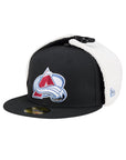 Colorado Avalanche Dog Ear Black Team NHL 59Fifty Fitted