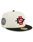 San Diego State Aztecs Chrome Black 2 Tone Aztec Calendar SP NCAA 59Fifty Fitted