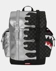 SprayGround Silver Side Drip Monte Carlo Backpack