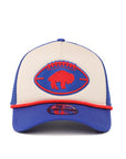 Buffalo Bills Stone Team Color 9Forty A-Frame Foam Trucker Snapback