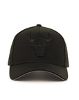 Chicago Bulls Black On Black 9Forty A-Frame Snapback