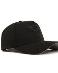 Chicago Bulls Black On Black 9Forty A-Frame Snapback