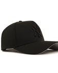 New York Yankees Black On Black 9Forty A-Frame Snapback