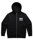 CrownMinded Twin Shot Established Heavy Weight 2 Way Zip Up Hood
