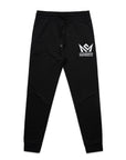 CrownMinded Classic Black Premium Trackpants