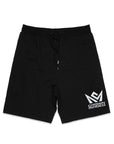CrownMinded Classic Black Stadium Shorts