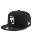 Los Angeles Dodgers Black Upside Down Logo 9Fifty Snapback