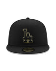 Los Angeles Dodgers Black Metallic Gold 1988 World Series SP 59Fifty Fitted